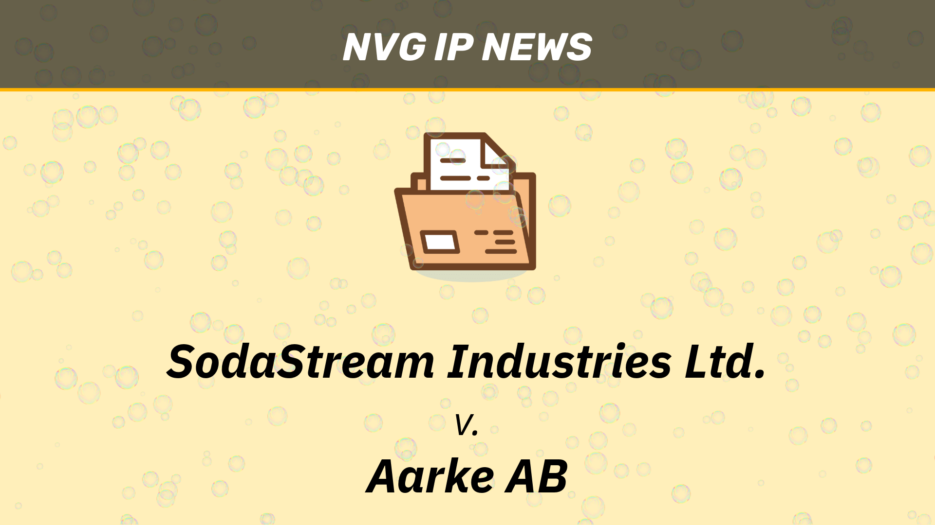 UPC Decides Aarke AB Infringement on SodaStream Patent